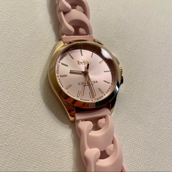 Coach Libby Watch, Blush Pink, 34 Mm - Picture 8 of 8
